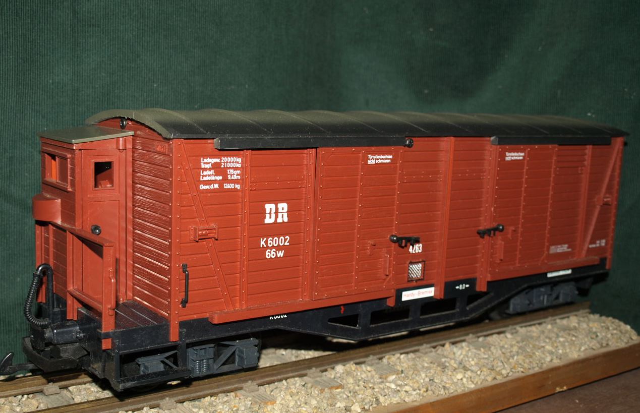 41630 DR ged. Güterwaggon, 4ax