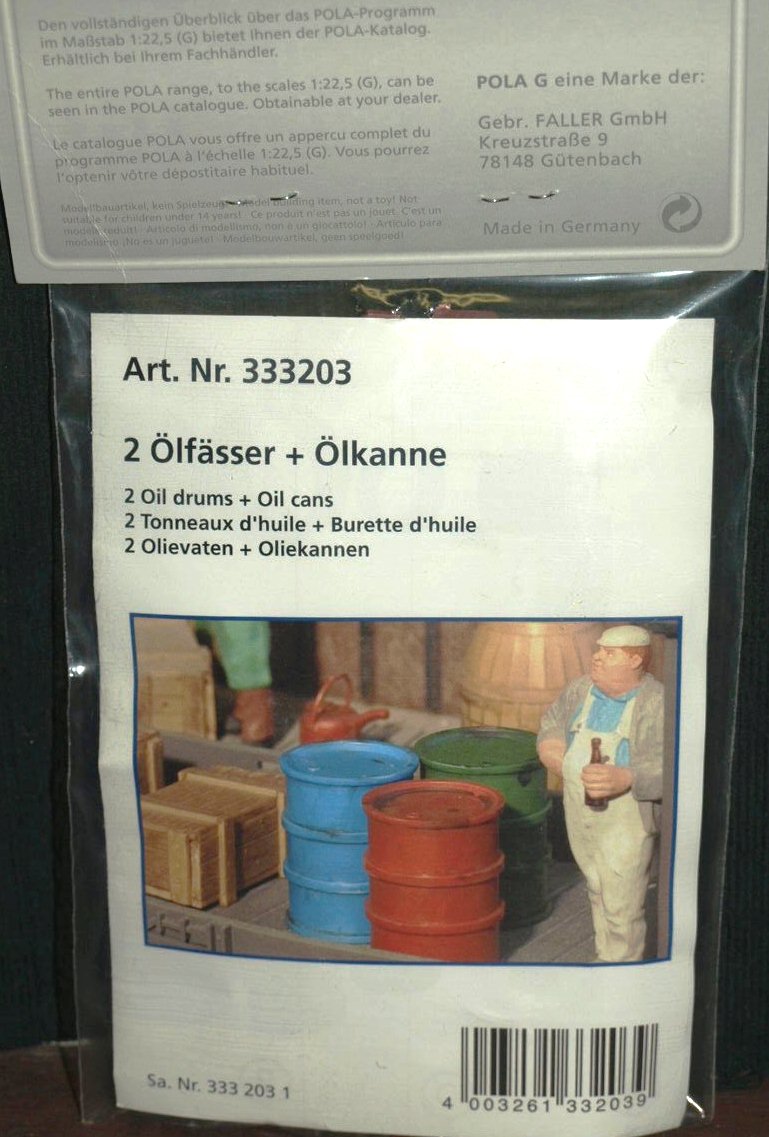 POLA G Ölfässer