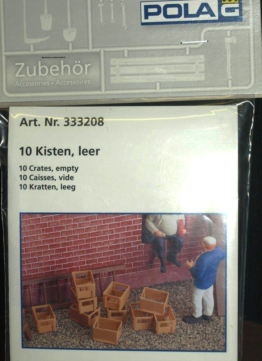 POLA G Bierkisten. leer
