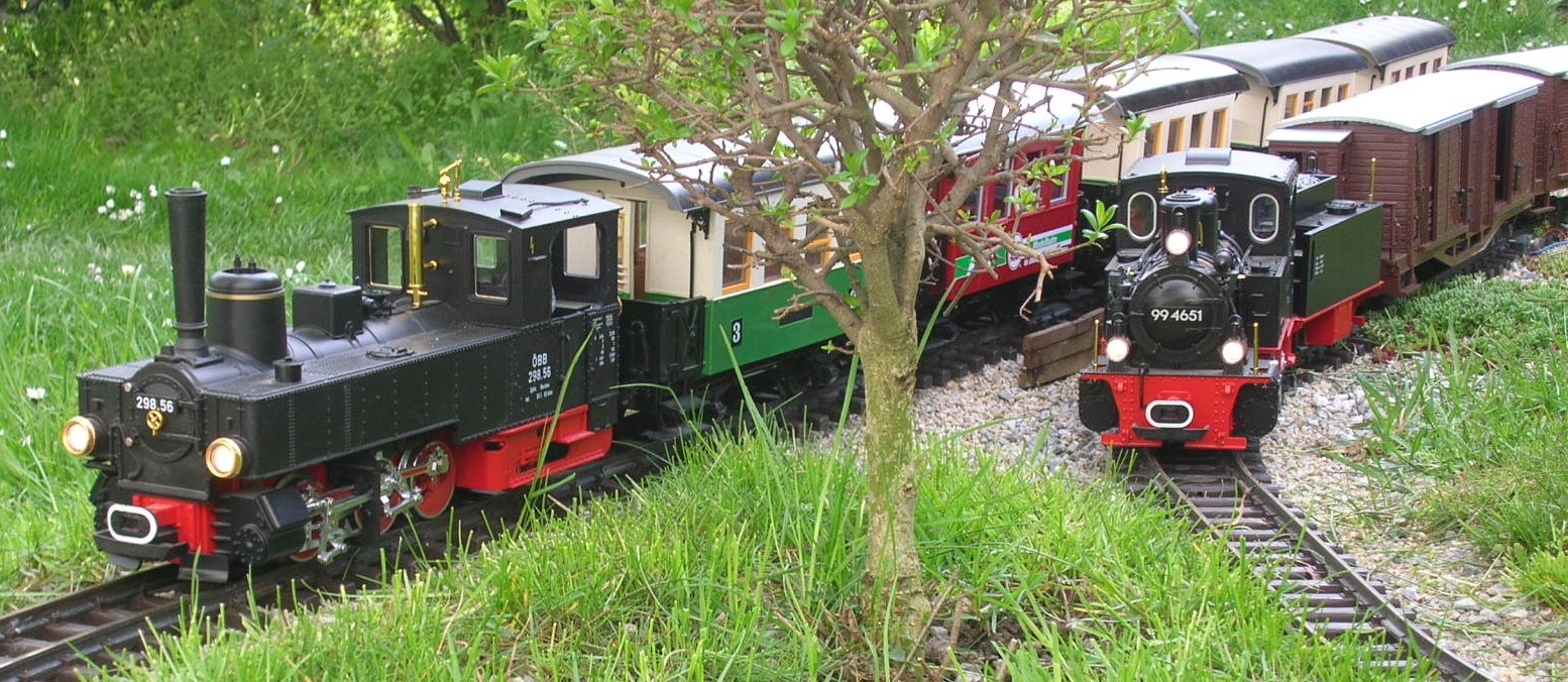 Gartenbahndesign